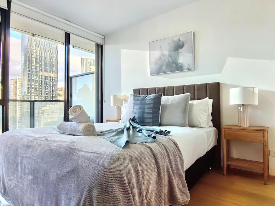Charming 1Br Southbank W Balcony & Free Parking#Ti22 Appartement Melbourne Buitenkant foto