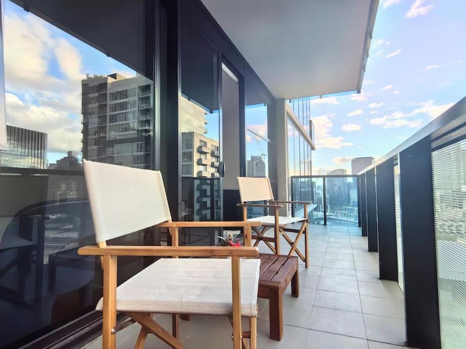 Charming 1Br Southbank W Balcony & Free Parking#Ti22 Appartement Melbourne Buitenkant foto
